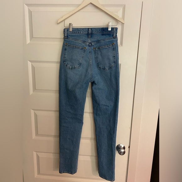 The 90s straight ultra high-rise Abercrombie and Fitch jeans medium wash - Picture 3 of 3